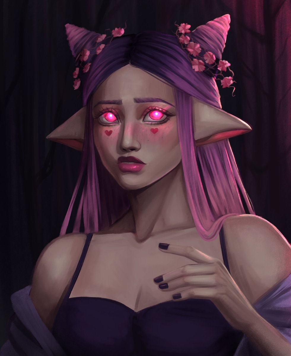 _pinokko_'s tweet photo. Entry for @isabee_art  #dtiys, I wanted to see if I could  change the tone completly, drawing her character was super fun! 

#isabeedtiys #illustration #digitalart #digitalpainting #commissionopen https://t.co/NHQxZJMvCF