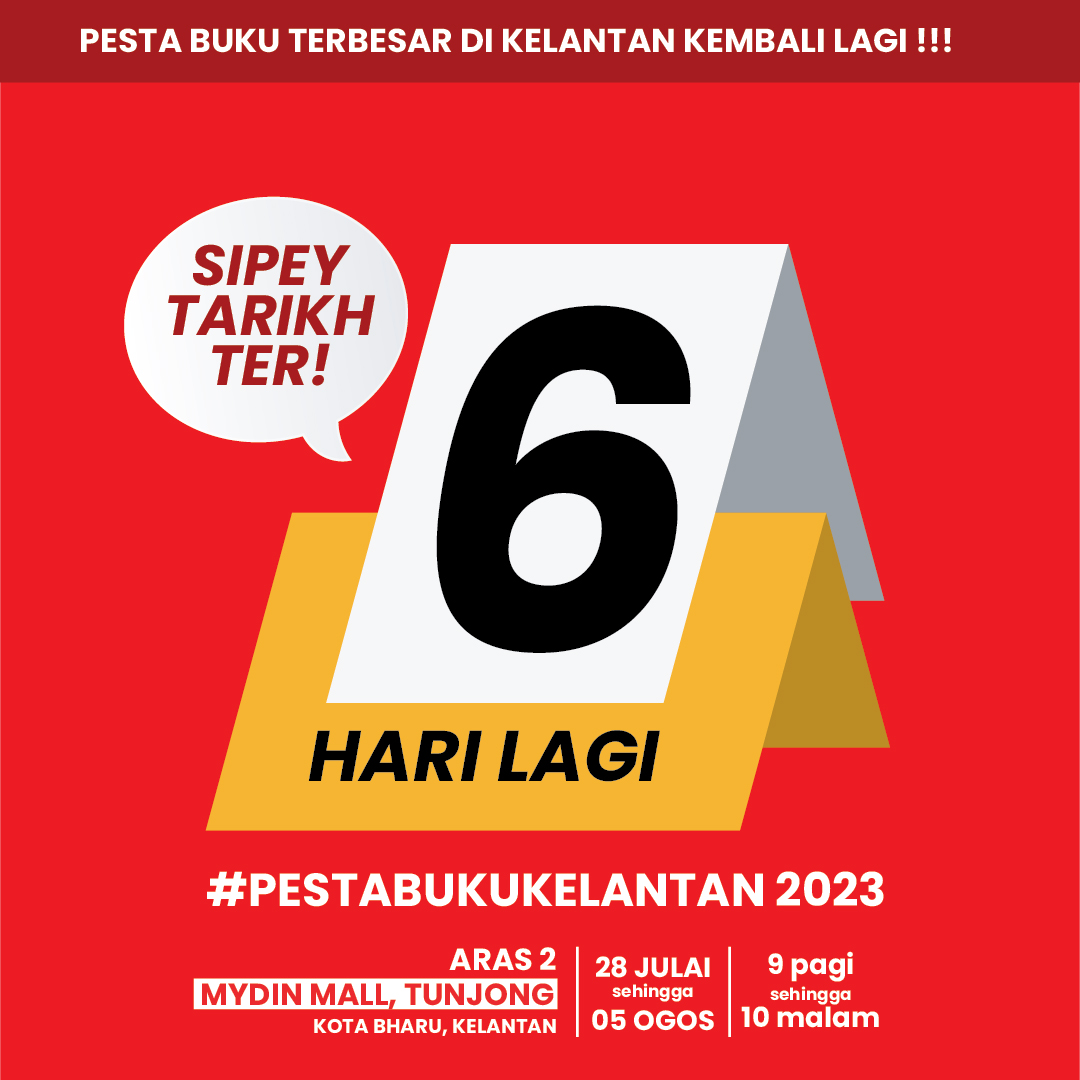 6 hari lagi tuuuu, sipeyy tarikh siap siap terr 🫣