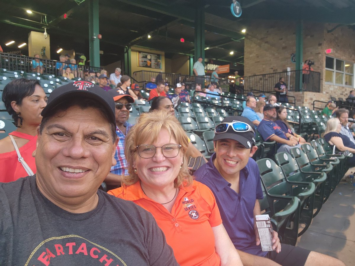 Borman2426's tweet photo. First time watching the Space Cowboys in Sugarland at Constellation Field. Yordan Alvarez playing tonight.  WhooHoo!
#ReadytoRide
#SpaceCowboys https://t.co/B2V1ThkGg8