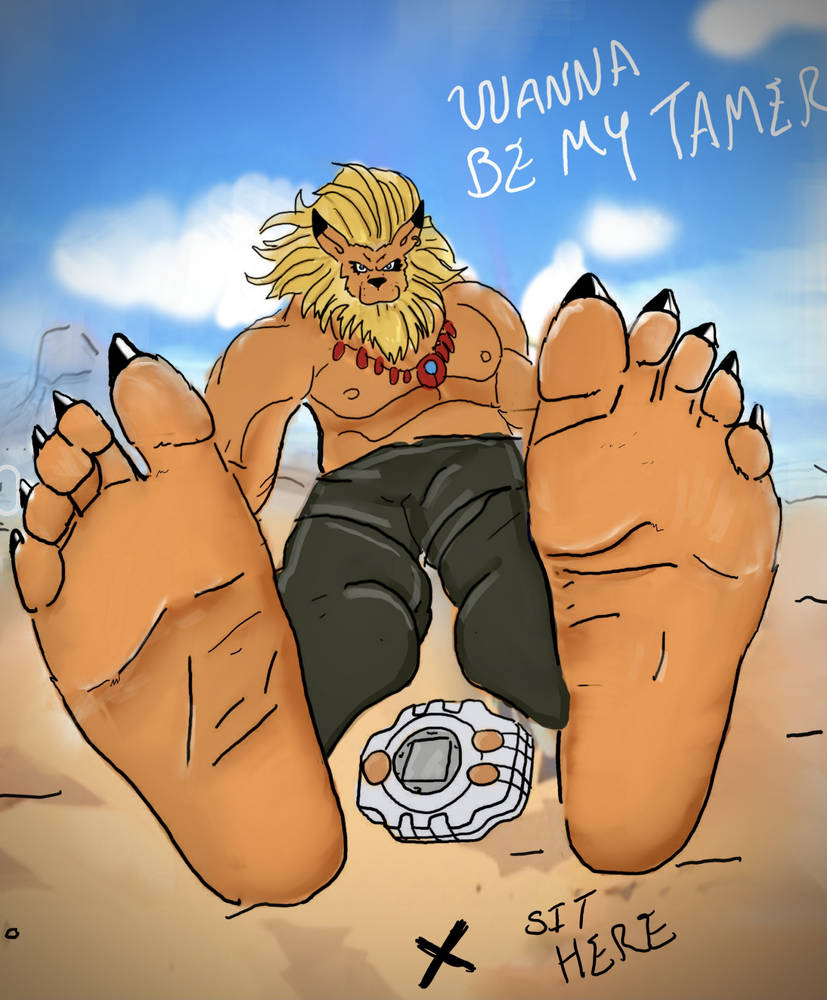 FootonfaceF's tweet image. Leomon day