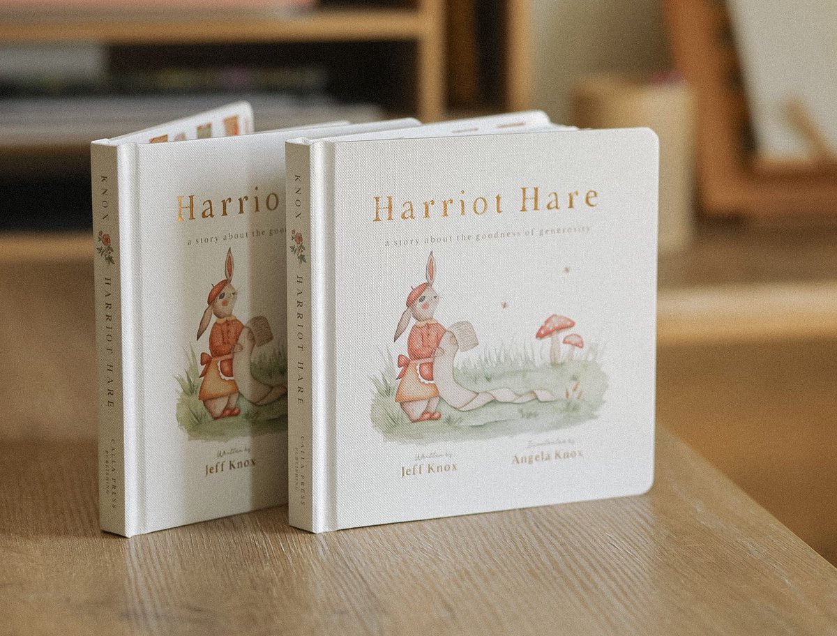 CallaPress's tweet image. And…HARRIOT HARE is here in book form! I’m so excited to release this children’s book into the world soon by the incredibly talented Knox family. #books #childrensbooks