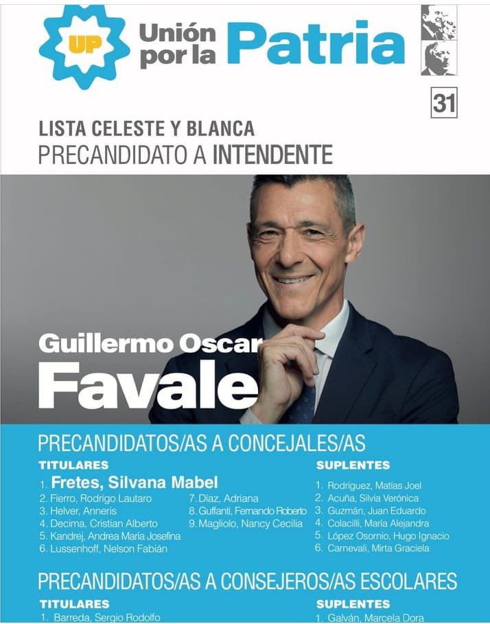 crisdecima's tweet image. #Elecciones2023 
#Lista31
#PreCandidatoIntendente
#GuillermoFavale
@guillermofavale