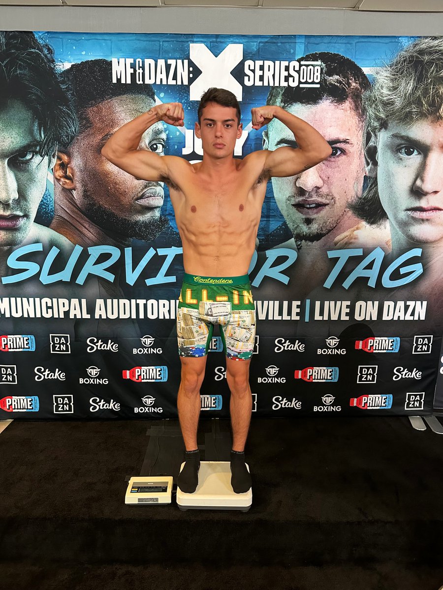 <a href="/_tytomlin/">Ty Tomlin</a> MAKES WEIGHT FOR UPCOMING BOUT THIS SATURDAY IN #NASHVILLE <a href="/loudibella/">Lou DiBella🥊</a> .<a href="/NC5/">NewsChannel 5</a> .<a href="/NashvilleScene/">Nashville Scene</a> .@wsmv .<a href="/WKRN/">WKRN News 2</a> .<a href="/FOXNashville/">FoxNashville</a> .<a href="/Tennessean/">Tennessean</a> .<a href="/BPFranksShow/">Johnny "Ballpark" Franks</a> <a href="/JillJelnick/">Jill Jelnick</a> <a href="/CoryCurtis2/">Cory Curtis</a> <a href="/NashvillePost/">Nashville Post</a> <a href="/1025TheGame/">102.5 The Game</a> .<a href="/1011thebeat/">1011 The Beat</a> .<a href="/1045TheZone/">104-5 The Zone 📻</a> conta.cc/3rDNQmW #Boxing