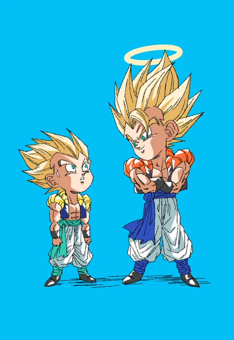 デフォルメで描くのも楽しいのお #ドラゴンボール  #イラスト