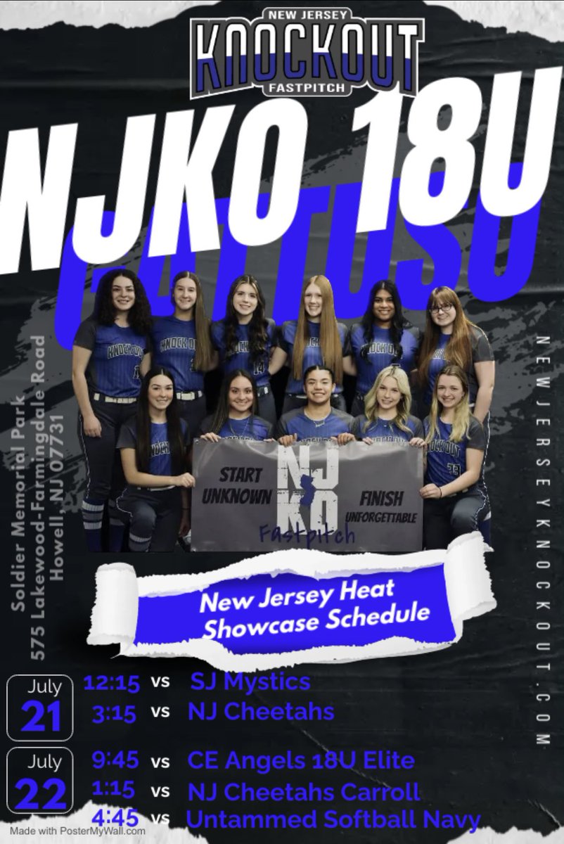 Heading right back up the turnpike tomorrow…let’s get it!! #StartUnknown #FinishUnforgettable