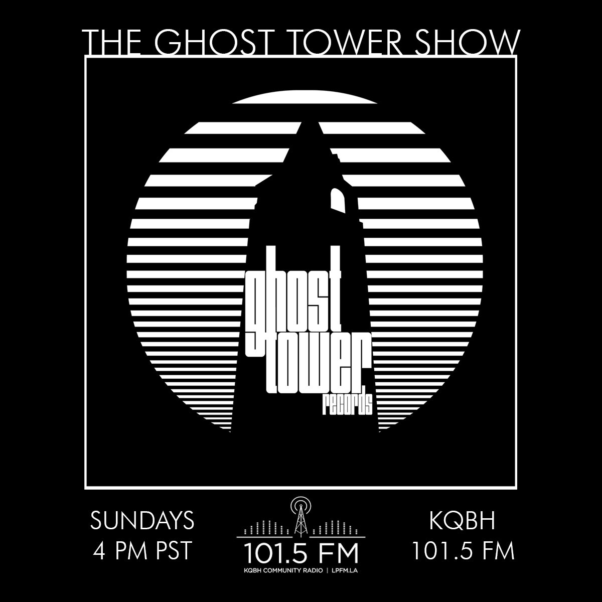 ghosttowerrecs's tweet photo. Tune in to the Ghost Tower Show every Sunday at 4 p.m. PST on @kqbhLA! Featuring new releases by local artists and time-spanning selections of underground rock, indie, psych, and worldbeat.

#freeformradio #independentradio #communityradio 

https://t.co/hkzjrWabh5 https://t.co/PoV91Wo4Wz