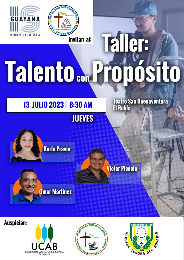 guayanais's tweet photo. #13Julio En San Félix y a casa llena iniciamos el tour motivacional sobre el talento con propósito y su relación con las Industrias Creativas y Culturales (ICC) pilares de la Economía Naranja. Atentos a las futuras locaciones de #CiudadGuayana y #Bolivar https://t.co/M98Qw8GkQV https://t.co/AQR217HYaZ