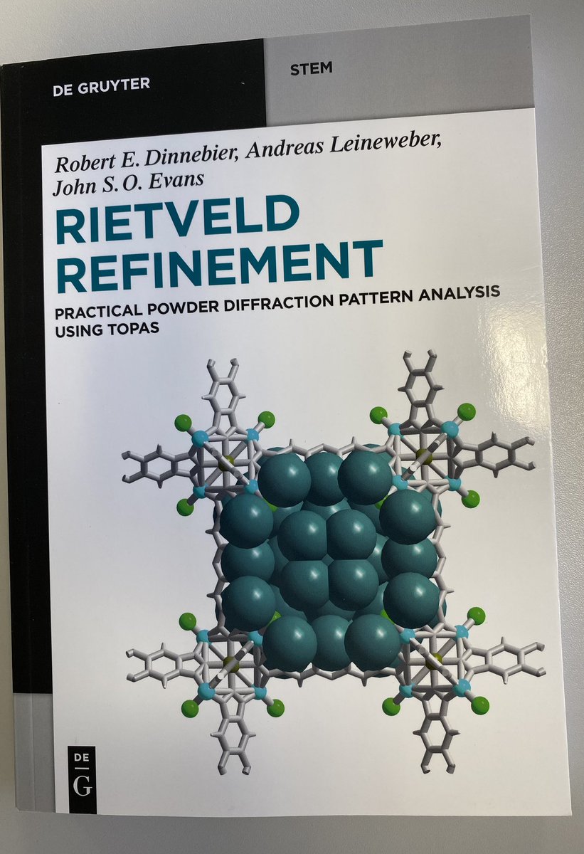 Sumit Konar (@sumitkonar) on Twitter photo I have been doing powder diffraction for over 10 years; still so much to learn. What can be a better learning tool than a proper book? Bought this from our <a href="/EPSRC/">Engineering and Physical Sciences Research Council</a> funded project. I have been doing powder diffraction for over 10 years; still so much to learn. What can be a better learning tool than a proper book? Bought this from our <a href="/EPSRC/">Engineering and Physical Sciences Research Council</a> funded project.