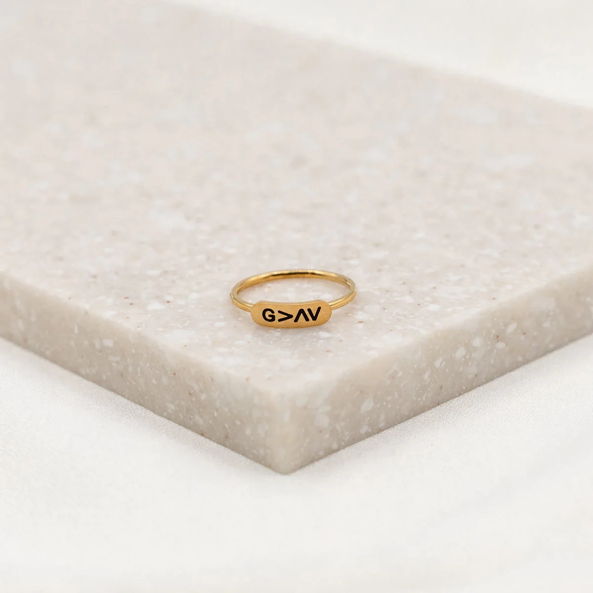 Faith is a spark of HOPE when you feel despair, STRENGTH when you feel weak, and LOVE when you feel alone. 

Shop our God is greater bracelet AND ring, make it a ser + save 15%! Use code: GREATER15 ✨ shorturl.at/rxAO5

#mysaintmyhero #godisgreater