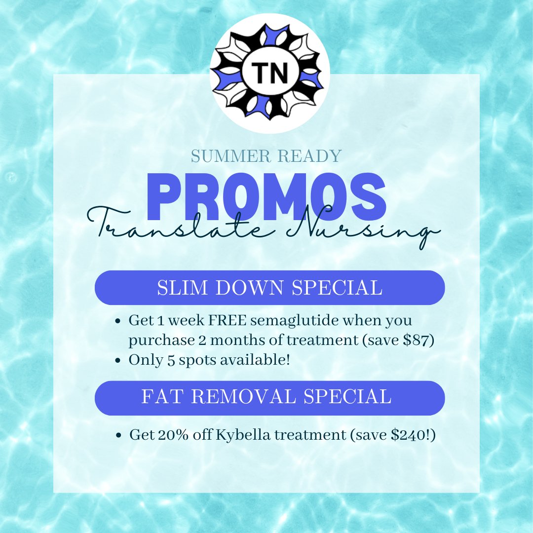 Our new Promotion <a href="/TranslateNurSpa/">Translate Nursing Med Spa</a>
#translatenursing #medspa #Fabulous