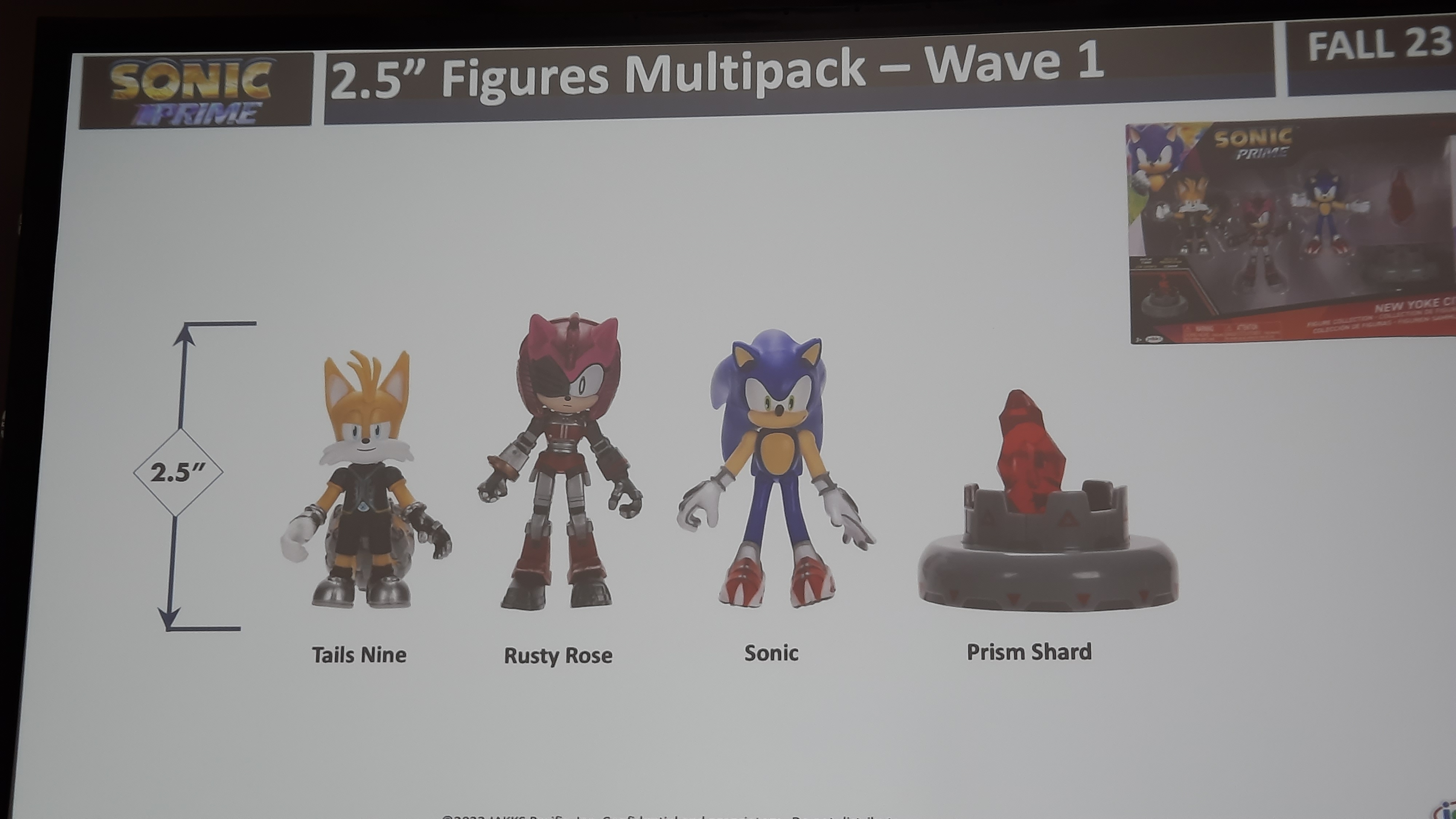 Sonic Prime 2.5 Figures Multipack Wave 2