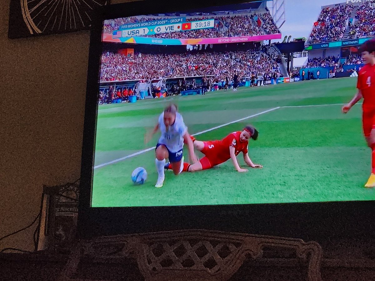 No need to look, penalty! #USWNT