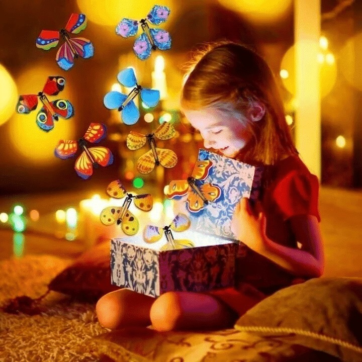 Gixarco's tweet photo. 🦋Magic Flying Butterfly -The Best Surprise Gift🎁
✅ Easy To Use.
✅ You can put it in book, card, box, etc...
✅ Surprise your friends and family.

🛒Get Yours Here 👉 https://t.co/k5uvOtL9gz https://t.co/BH02n6mXc4