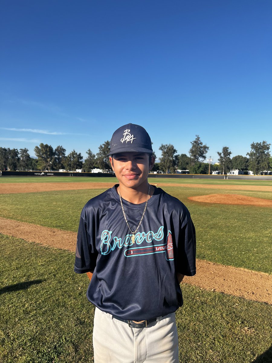 F: BH14 Bravos 11, Central California Kings 3
PoG: Carlos Esparza 2-2, 2B, 3B, RBI, 2R, BB
Pitcher: Santiago Robles 4 IP, 3K, 3H, ER, 2 BB