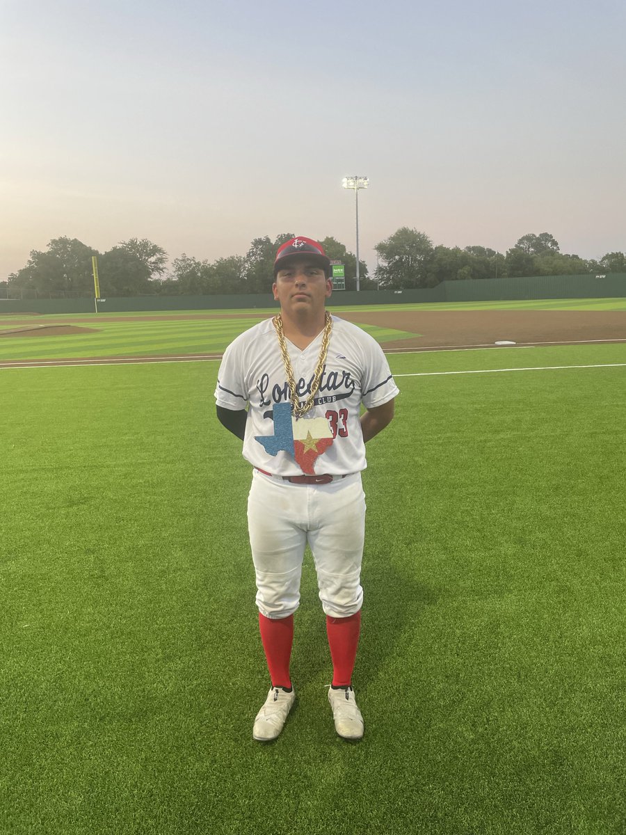 FiveToolTexas's tweet photo. #FiveToolWS F: @LonestarBSBclub Smith 2026 6, Stix North 2026 Prospects Red 5
PoG: @NathanAPerez 1-2, 2 RBI https://t.co/sqiU6HPOsa