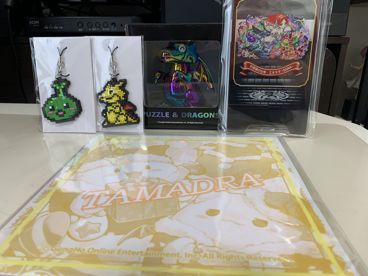 centuria_51's tweet photo. パズドラ1番くじ5連
まさかの『A賞』ガチャドラフィギュア引き当てました…
#パズドラ https://t.co/YO7Sf78Mja