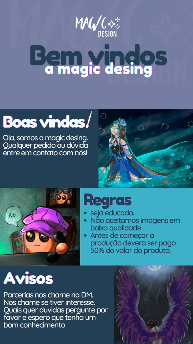 magicdesign7_'s tweet photo. Oi, seja bem vindo a Magic design!

Antes de fazer algum pedido por favor leia as regras e veja os preços.

Dúvida ou qualquer coisas nos chame na DM

De rt e fv nesse post pfv https://t.co/JS9H7Wpmrx
