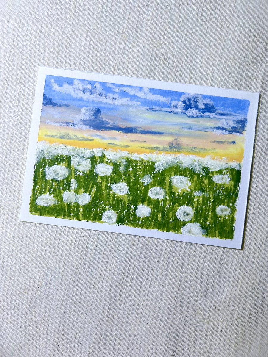 Good morning ✨💙☁️ สวัสดีเช้าวันเสาร์ที่สดใสคั้บ 

#oilpastel #oilpastelart #สีชอล์ค #สีชอล์คน้ำมัน #มาอวดโฮมุ้ #ชั่วโมงศิลปะ #อาร์ตตัวแม่ #ชุมชนนักสร้างสรรค์ #วาดรูป #วาดรูปสวย #artwork #artgallery #artofdrawing #artcommunity #ศิลปะ