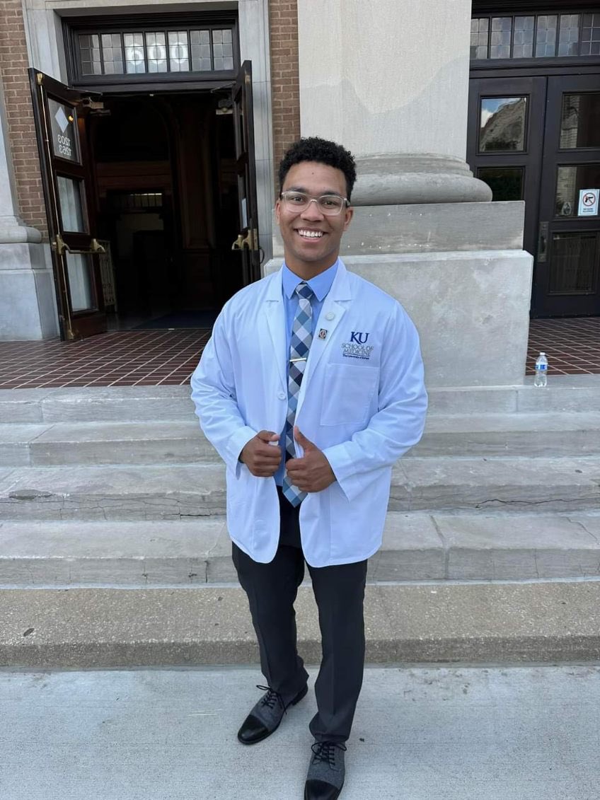 Congrats to Alumni and All-American Loper, Terrell Garraway for starting his medical degree (M.D.) with the University of Kansas School of Medicine