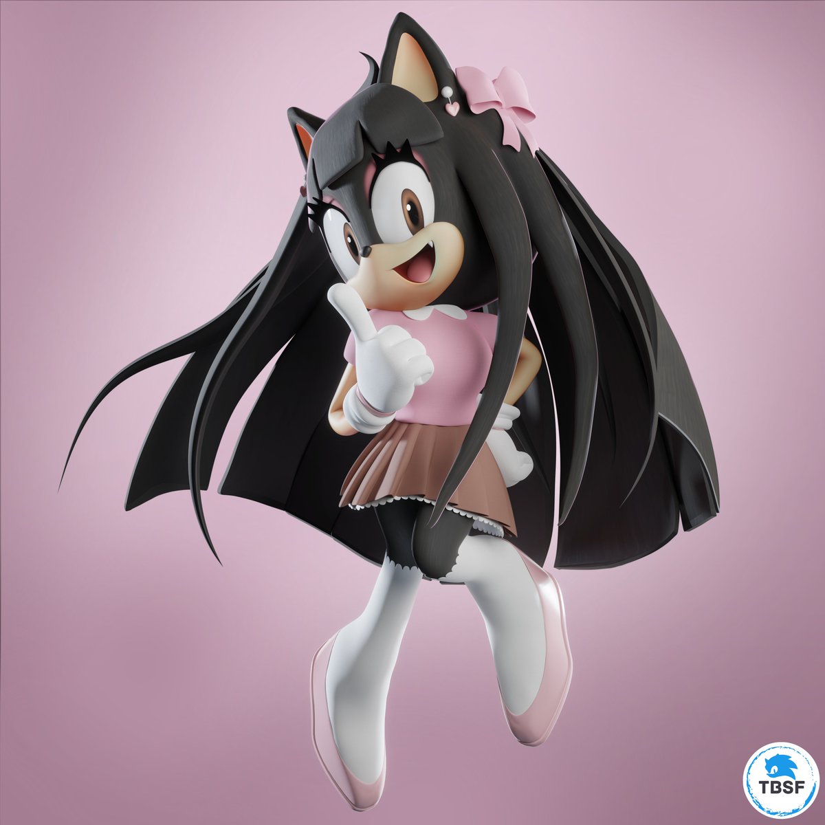 TBSF on X: Hey I made a render of that one Sonic Channel art with