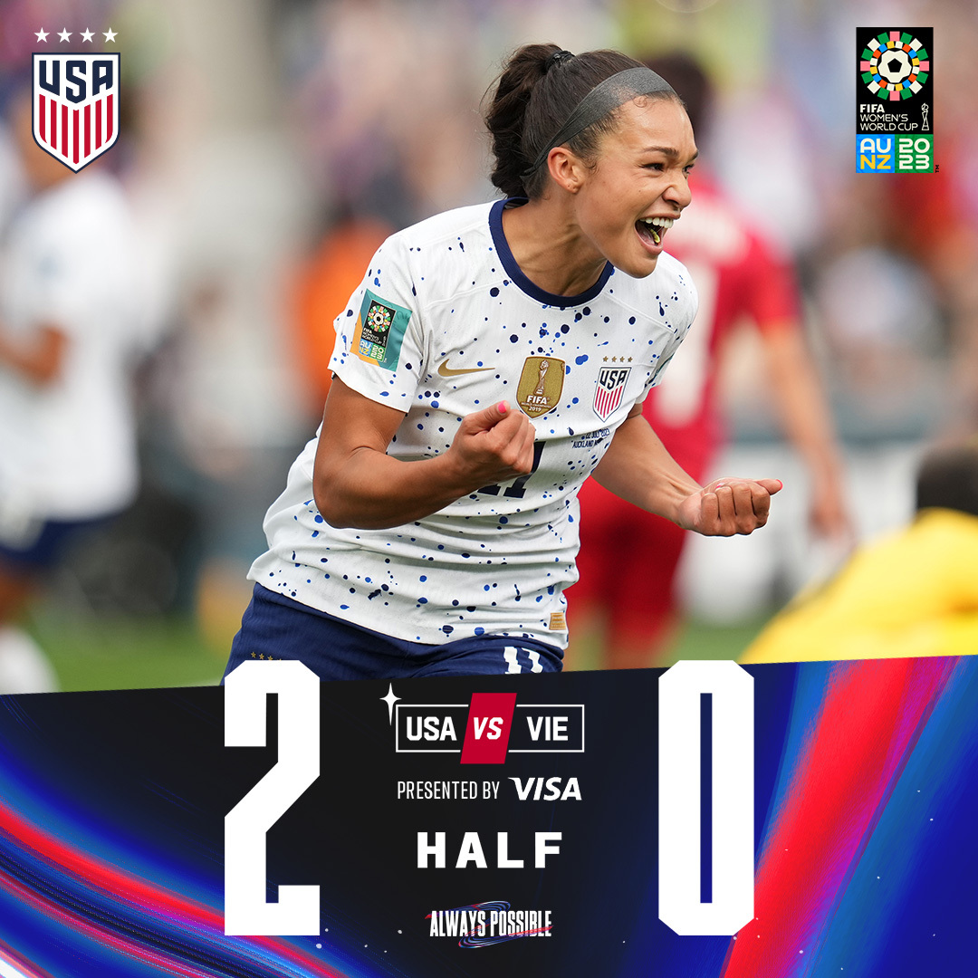 U.S. Women's National Soccer Team tweet media