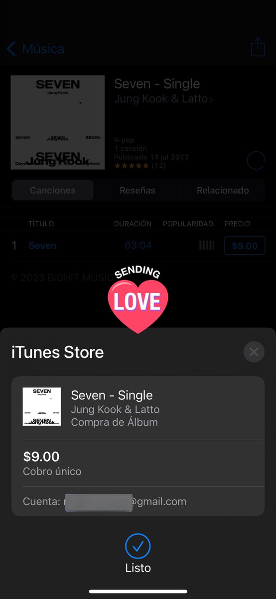 MarlyBoxier's tweet photo. @mxcharts @Jungkook_MXCO JK 💜 SEVEN
#JungKook_Seven  #SevenClean_1iTunesMX  
@Jungkook_MXCO  @mxcharts https://t.co/AOEU54EYIZ