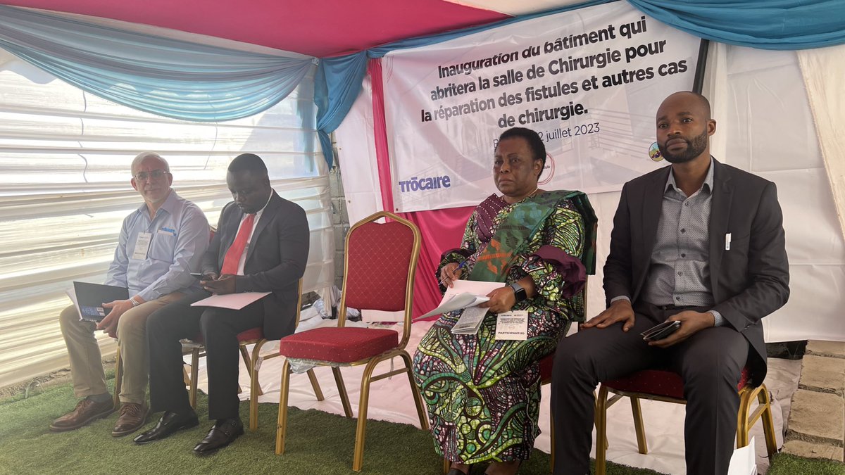 sofepadi's tweet photo. #HappeningNow 

Tout est fin prêt !

📢Inauguration du bâtiment qui abritera la salle de Chirurgie pour la réparation des fistules et autres cas de chirurgie.

Nous serons en #LiveTwitter

@trocaire @DeniseNyakeru https://t.co/AlT9E0ARsj