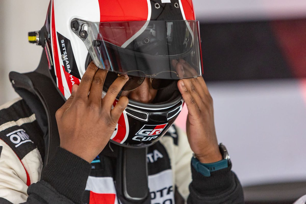 SetshabaMashigo's tweet photo. We're on pole!

There's more in it, but when has there ever not been😂The boys are on the pace andwith Brendon unearthing wad of time. It's going to be a good race!🏁

#toyotasouthafrica #toyotagazooracingsa #GRCup #ASAMM #ASAMMbeni https://t.co/Aen6LQdhfu