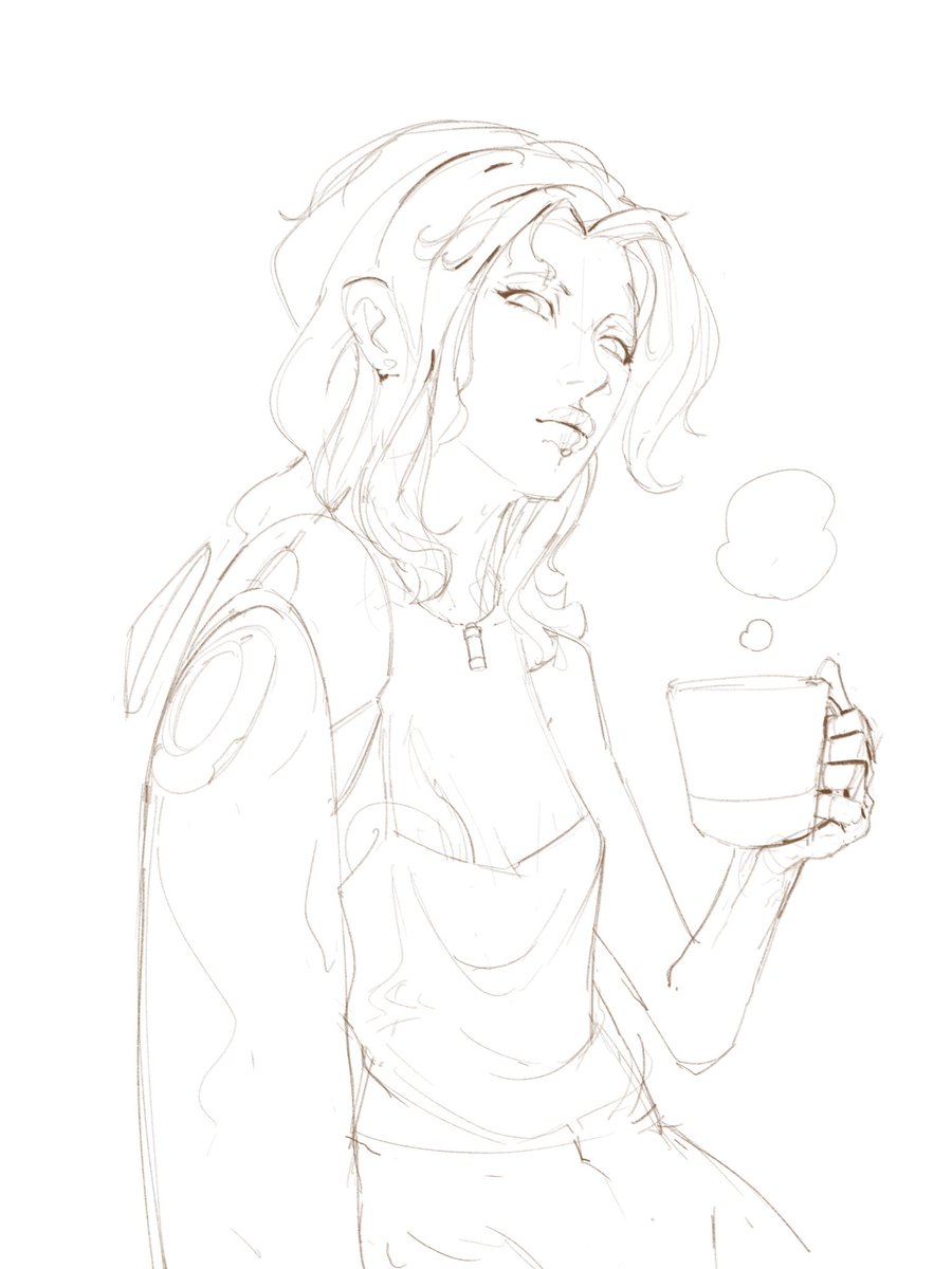 ShangGao3's tweet photo. Coffee time
#characterart #oc #オリジナル https://t.co/2AZQm3e0cv