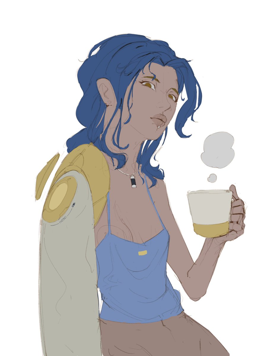 ShangGao3's tweet photo. Coffee time
#characterart #oc #オリジナル https://t.co/2AZQm3e0cv