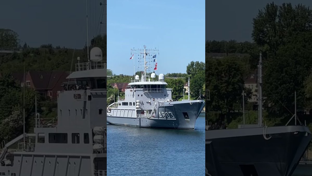 Schiffe Nord-Ostsee-Kanal tweet media