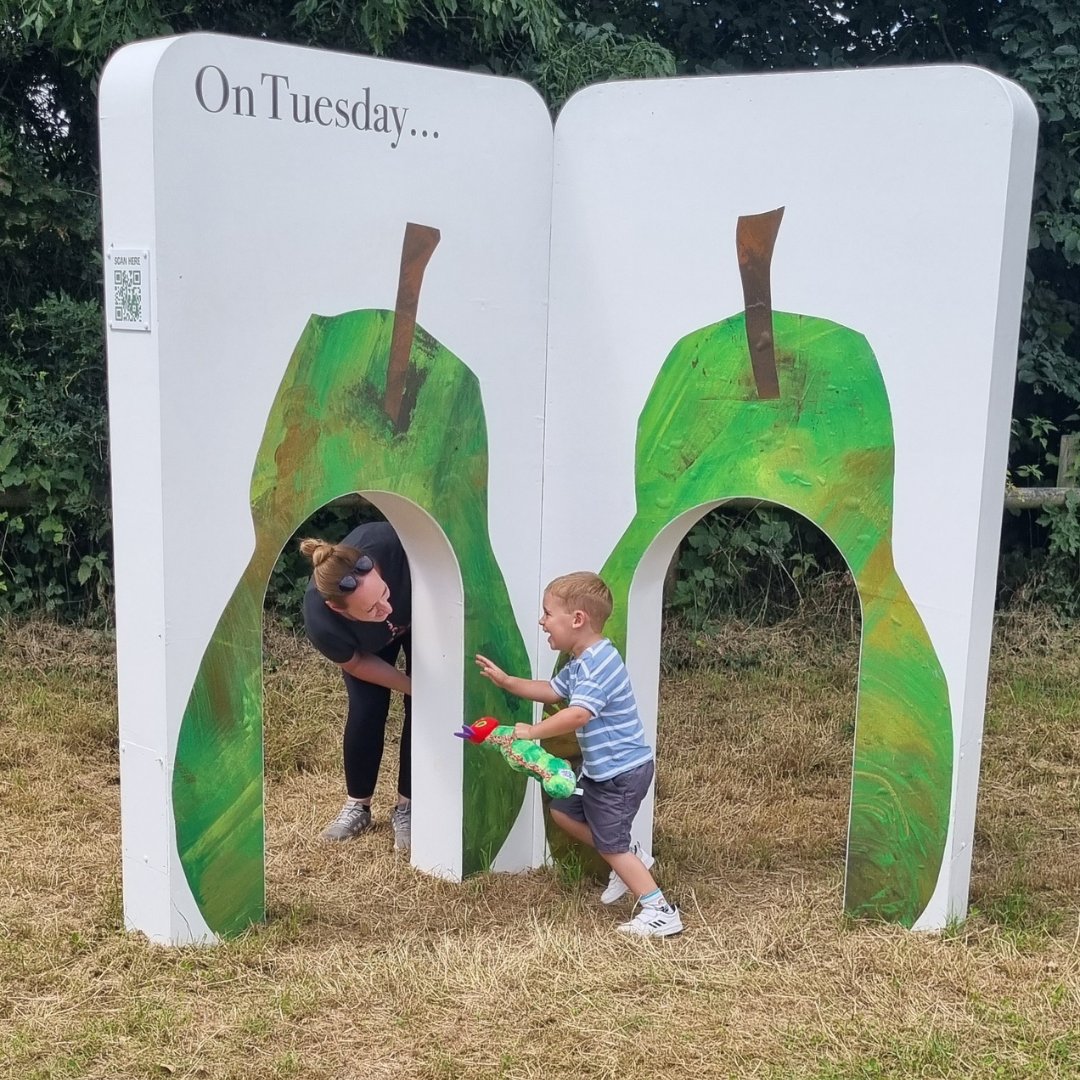 The Very Hungry Caterpillar trail starts today!

Discover giant 3-D treats, cocoon swings, a butterfly maze and AR!

Plus, visit our cheetahs, giraffes, bears, wolves and more at Bristol Zoo Project: bristolzoo.org.uk