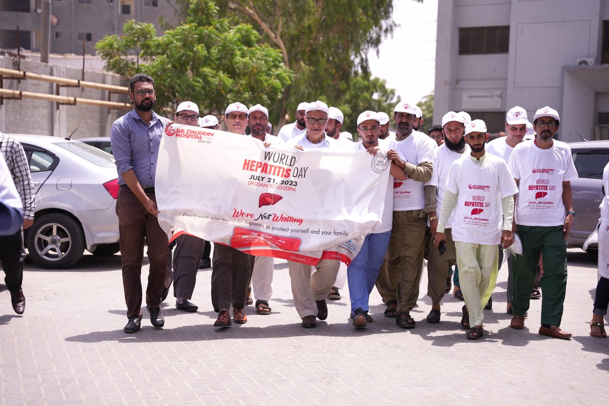 dzhospitals's tweet photo. On this year's World Hepatitis Day, the theme is "Hepatitis Can't Wait." Dr. Ziauddin Hospital has organized an event and campaign with the aim of eliminating viral hepatitis as a public health threat.
#DZH #DrZiauddinHospital #WorldHepatitisDay #hepatitisevents #healthevent https://t.co/mkd84YFgFg