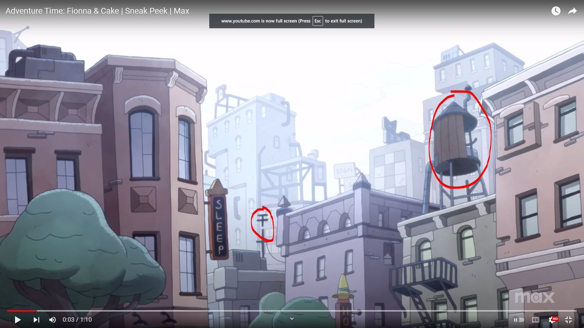 IllogicalLogics's tweet photo. I think the plot of the new Fionna and Cake is gonna be about how their world was SUPPOSED to have magic, but someone wished all the magic away through Prismo. If you look closely in the background of the non-magic world, there are A LOT of inconsistencies https://t.co/sL4dgmAXd9