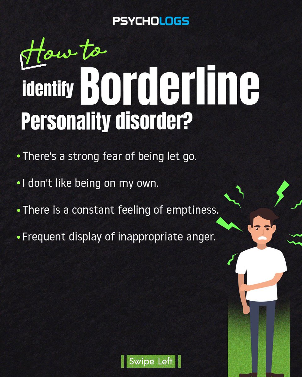 PsychologsIndia's tweet photo. Borderline personality disorder (BPD) is defined as a mental health condition in which a person has long-term patterns of unstable or explosive emotions.
#BPDawareness #MentalHealthMatters #EmotionalStability #MentalHealthTreatment
#BPDManagement #RecoveryJourney https://t.co/s4PYqoiCeP