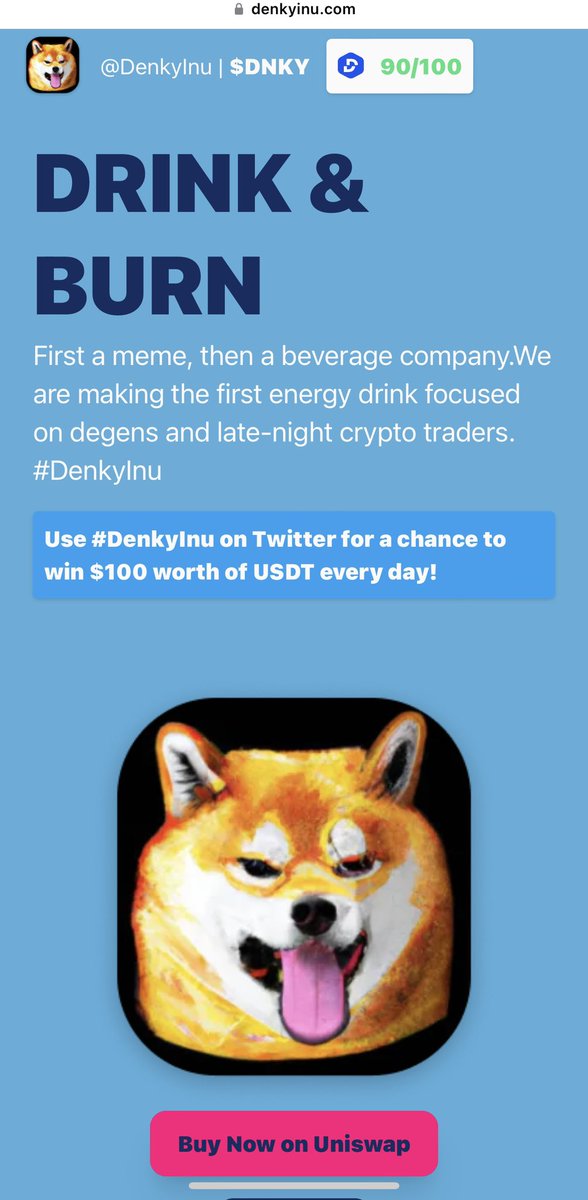 StoneyCrypto420's tweet photo. #DNKY @DenkyInu
0x758af03ad0bf7f44abe4f804eb6a90eea9eb7c09 https://t.co/RsFYEn2C0G
