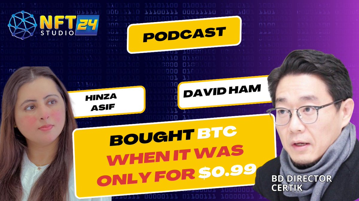 🎙 Exciting New Podcast Alert! 🚀

Join us for an engaging conversation with BD Director, David Ham, as he shares insights into how CertiK is revolutionizing the blockchain ecosystem to ensure safety and security!

🔒 Learn how CertiK is contributing to building a Safer