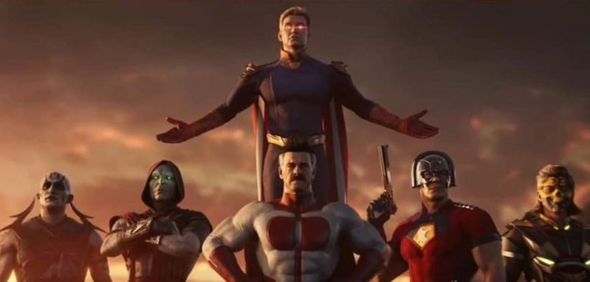 TheAmazingSite's tweet image. Alucinante primer vistazo de OmniMan, Homelander y Peacemaker juntos para Mortal Kombat.

#TASfandom #Homelander #Peacemaker #Omniman #MortalKombat