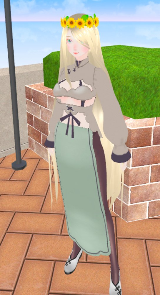 体調とか悪すぎてvroidをいじることしかできなかったんだけど力作が爆誕したので見てください。  メーターミラーちゃん(いにしえのオリキャラ)です。