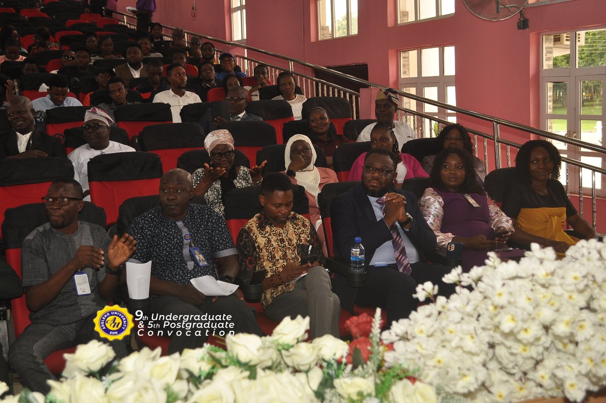 adeleke_uni's tweet photo. Pre Convocation Lecture
#Convocation #GraduationDay #AchievementUnlocked
#Classof2023 #Dedication #Success #ProudMoment #UniversityLife #HigherEducation #GrowingTogether #CelebrationMode #PompAndCircumstance #CapAndGown #FutureLeaders #InspiringMinds #DreamBig #orionclass https://t.co/7unSyLzuIx
