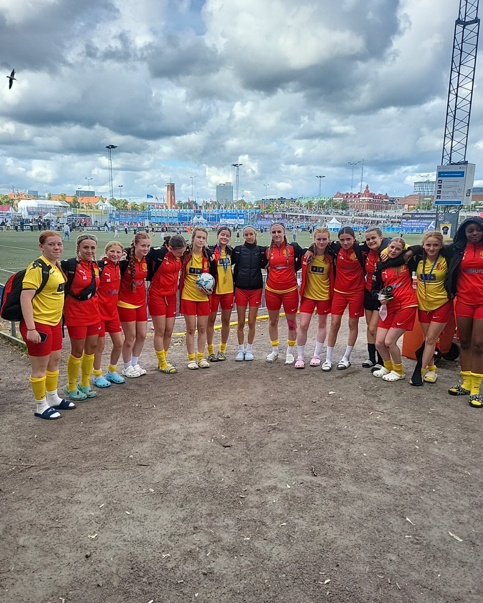 Northumberland County Schools FA G15 girls are in the @Gothia_Cup Youth World Cup finals today. Give them a share, show your support! https://t.co/54DsNGRyJl