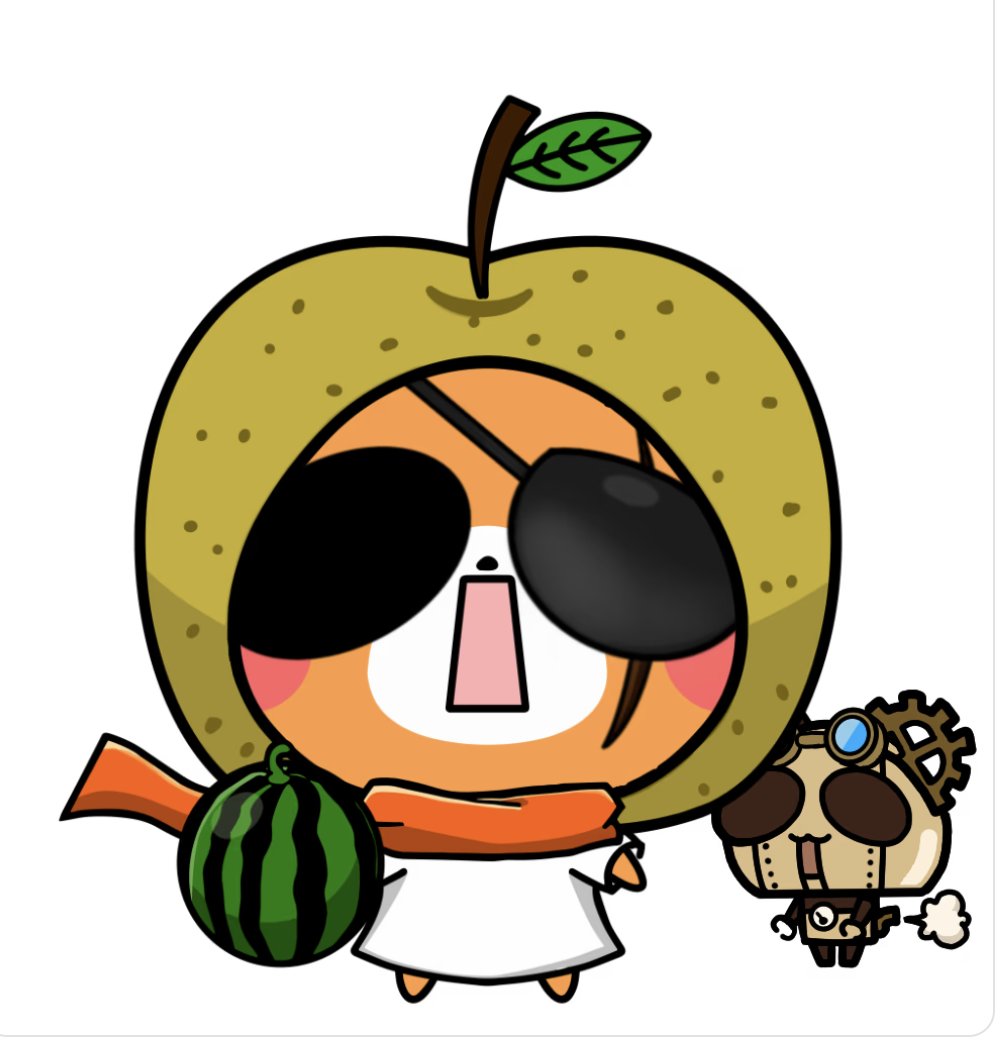 ShugyouNft's tweet photo. 【#APPGRG 祝リリース🎉】

久々に #Giveaway やるで！！
APPGRG祭りじゃぁぁ！！！

下記画像の
『🍐＋🐼＋🍉＋🤖』のNFTをプレゼント✨

🟧フォロー条件
@kapot1014
@patti_sidejob 
@marugeriswitch 
@ShugyouNft

🟧いいね♥&amp;RT🔄

🟧リプ欄に『🥟』

🟧7/26(水）　22:00まで https://t.co/9bzVzO9lFp