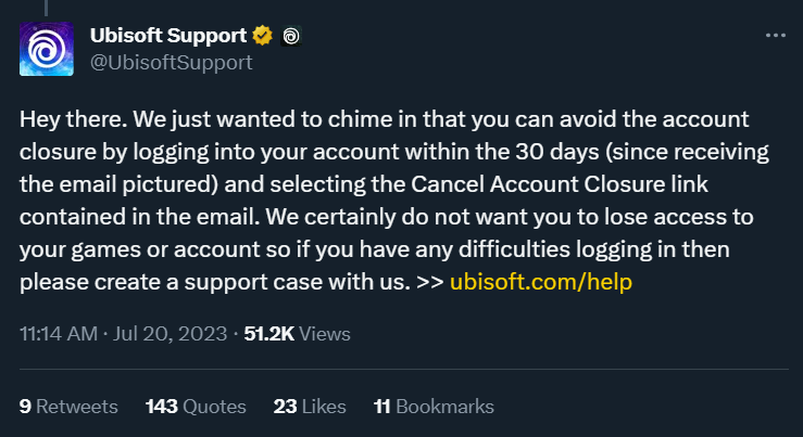 LegacyKillaHD's tweet image. This is just horrifying.

Ubisoft CONFIRMS they will delete your account &amp;amp; purchased games if you go inactive for too long!!!

Ubisoft.. WTF?! Another example of why I'm becoming more &amp;amp; more concerned with the death of physical games.