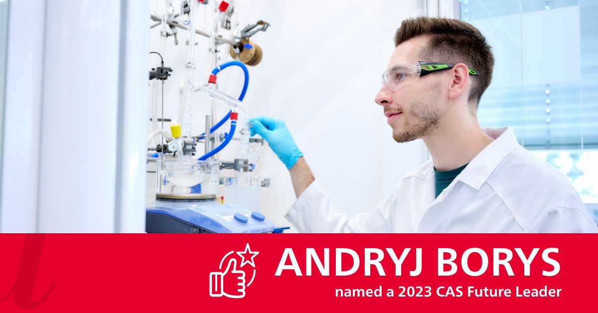 #Congratulations! @AndryjBorys was selected for the 2023 class of #CASFutureLeaders by @CASChemistry. Andryj Borys is a Post-Doctoral Researcher in the @EvaHeviaGroup at @DCBPunibern. sohub.io/wlkz