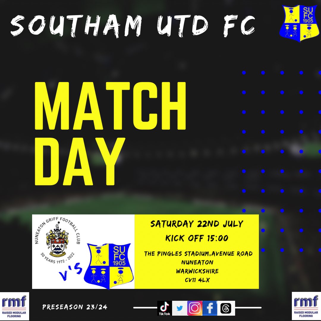 Southam United (@southamunitedfc) on Twitter photo Nothing to do today, why not head over to watch the lads play our management teams old club and home <a href="/NuneatonGriff/">Nuneaton Griff FC</a> Support the team as we keep growing in strength and resilience moving into the start of the <a href="/HellenicLeague/">Hellenic League</a> in august ππ Nothing to do today, why not head over to watch the lads play our management teams old club and home <a href="/NuneatonGriff/">Nuneaton Griff FC</a> Support the team as we keep growing in strength and resilience moving into the start of the <a href="/HellenicLeague/">Hellenic League</a> in august ππ