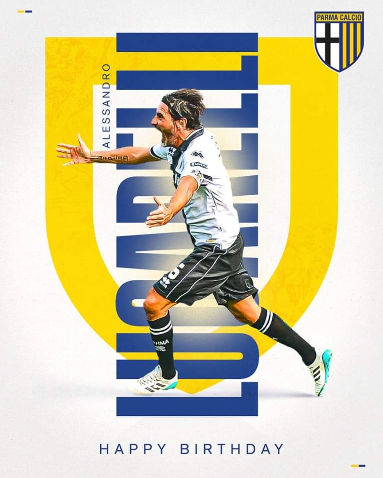 ✅ Ha il record di presenze in campionato nella storia del club
✅ Ha giocato e segnato in tutte le categorie con la nostra maglia
✅ È l'unico ad aver vinto 3️⃣ campionati consecutivi con il Parma
✅ La sua numero 6️⃣ è stata ritirata

Auguri Alessandro Lucarelli, bandiera del
