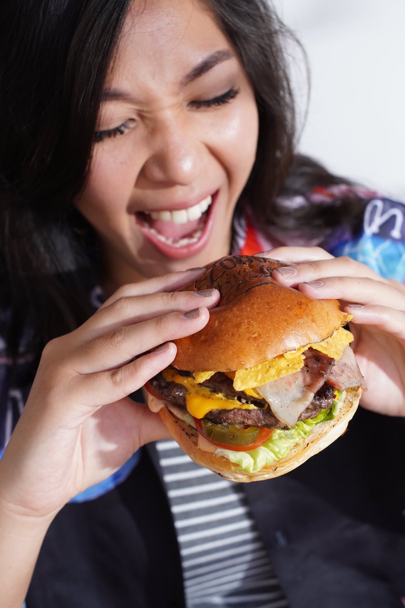 2080Burger's tweet photo. One bite of our Smokey Burger and you'll be hooked! 😋 #SmokeyBurgerCravings #2080Burger #2080BurgerBali #2080BurgerJkt #MustTry https://t.co/L6ih2hRY9d