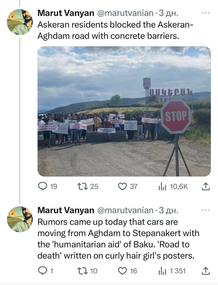 4nevereveragain's tweet photo. Yes, you did. Russia backed separatists, illegally proclaimed themselves as “authorities” of #Karabakh region of }#Azerbaijan, holding 40,000 Armenians as a hostages for the sake of their pathetic fake propaganda. https://t.co/4B6KyGNV9r