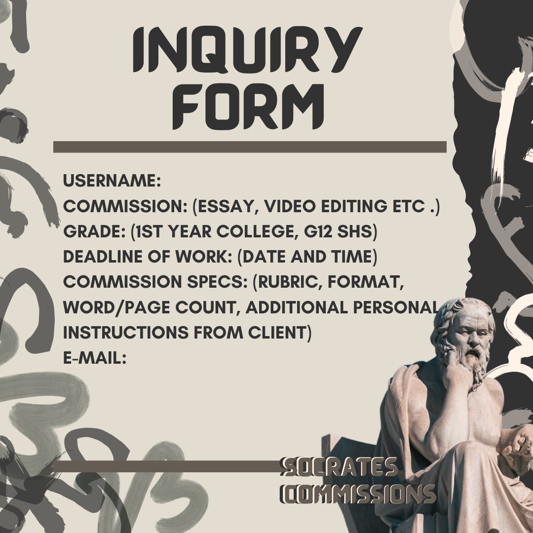 Want to free that heavy feeling on your shoulders? We gotchu! Here's our inquiry form to get started!🦉🦉