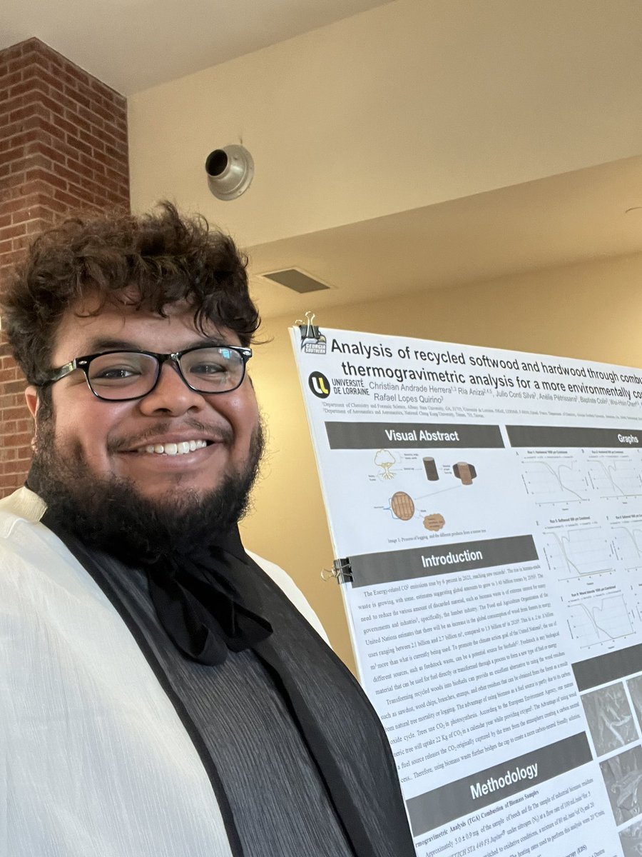 CAH_loveschem's tweet photo. Today was the end of my Summer #ICEMITURE Research Program. I was able to work 3 weeks in the US and 7 weeks in France at the Université de Lorraine, I.U.T. Hubert Curien, in Epinal, Fr where I performed TG analysis on woods combustion. Thankful for this #NSFIRES opportunity https://t.co/Ybpjn1mbx7